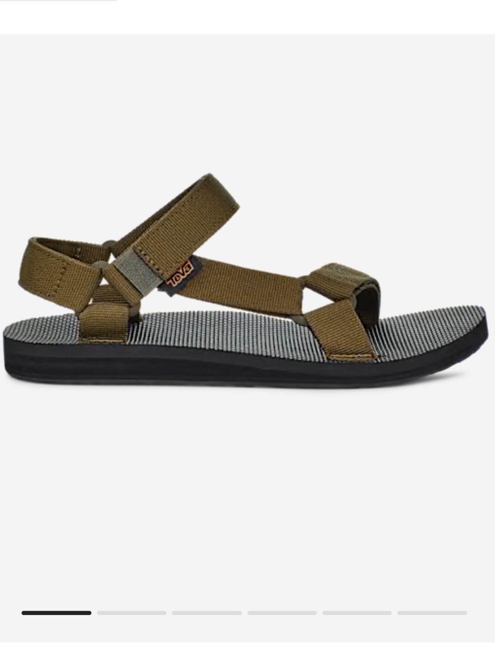 Teva Original Olive Green Sport Sandal NEW